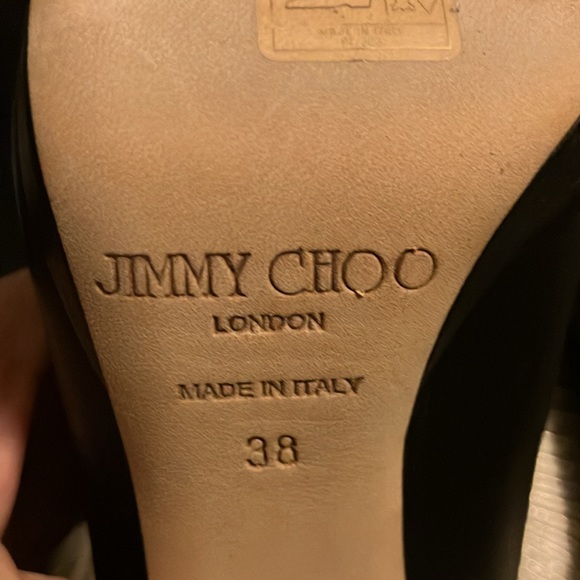 Beautiful black leather authentic Jimmy Choo boots. - Picture 7 of 10